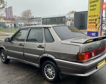 Серый ВАЗ 2115 Самара, объемом двигателя 1.6 л и пробегом 185 тыс. км за 1500 $, фото 5 на Automoto.ua