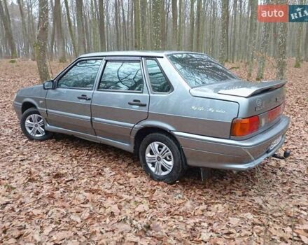 Серый ВАЗ 2115 Самара, объемом двигателя 1.6 л и пробегом 110 тыс. км за 1950 $, фото 8 на Automoto.ua