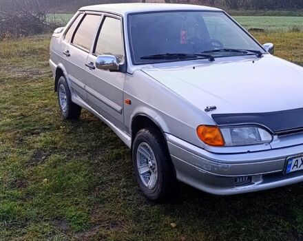 Серый ВАЗ 2115 Самара, объемом двигателя 1.6 л и пробегом 230 тыс. км за 1950 $, фото 5 на Automoto.ua