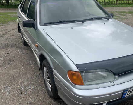 Серый ВАЗ 2115 Самара, объемом двигателя 1.59 л и пробегом 183 тыс. км за 2000 $, фото 1 на Automoto.ua