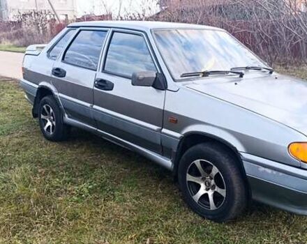 Серый ВАЗ 2115 Самара, объемом двигателя 1.57 л и пробегом 132 тыс. км за 1799 $, фото 5 на Automoto.ua