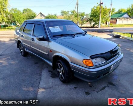 Серый ВАЗ 2115 Самара, объемом двигателя 1.6 л и пробегом 235 тыс. км за 2350 $, фото 2 на Automoto.ua