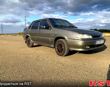 Серый ВАЗ 2115 Самара, объемом двигателя 1.6 л и пробегом 172 тыс. км за 1750 $, фото 1 на Automoto.ua