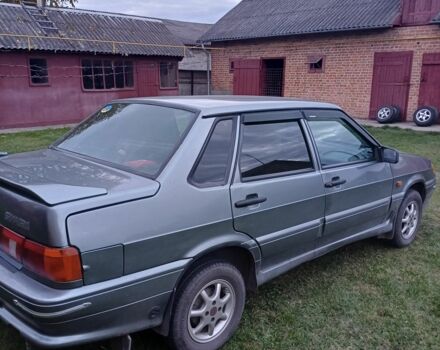 Серый ВАЗ 2115 Самара, объемом двигателя 1.6 л и пробегом 150 тыс. км за 2400 $, фото 1 на Automoto.ua