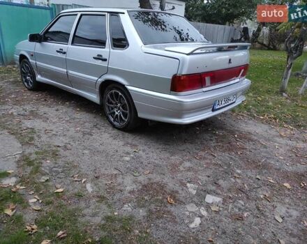 Серый ВАЗ 2115 Самара, объемом двигателя 1.6 л и пробегом 212 тыс. км за 3000 $, фото 4 на Automoto.ua