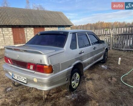 Сірий ВАЗ 2115 Самара, об'ємом двигуна 1.6 л та пробігом 225 тис. км за 1074 $, фото 4 на Automoto.ua