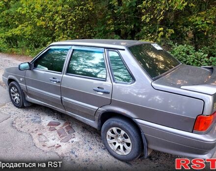 Серый ВАЗ 2115 Самара, объемом двигателя 1.6 л и пробегом 370 тыс. км за 1800 $, фото 2 на Automoto.ua