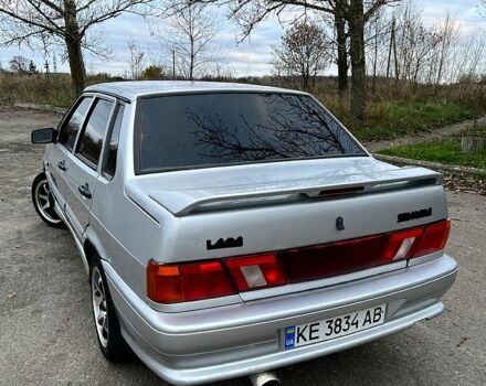 Серый ВАЗ 2115 Самара, объемом двигателя 1.6 л и пробегом 200 тыс. км за 2100 $, фото 5 на Automoto.ua