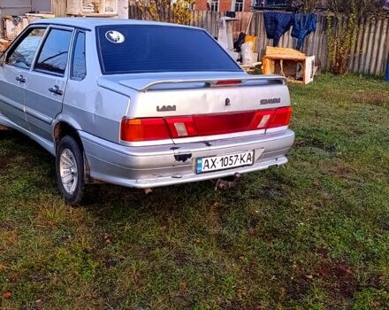 Серый ВАЗ 2115 Самара, объемом двигателя 1.6 л и пробегом 230 тыс. км за 1950 $, фото 2 на Automoto.ua