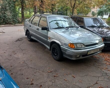 Серый ВАЗ 2115 Самара, объемом двигателя 1.6 л и пробегом 149 тыс. км за 1600 $, фото 2 на Automoto.ua