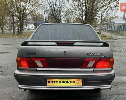 Серый ВАЗ 2115 Самара, объемом двигателя 1.6 л и пробегом 185 тыс. км за 1500 $, фото 4 на Automoto.ua