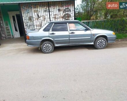 Серый ВАЗ 2115 Самара, объемом двигателя 1.6 л и пробегом 107 тыс. км за 2700 $, фото 2 на Automoto.ua