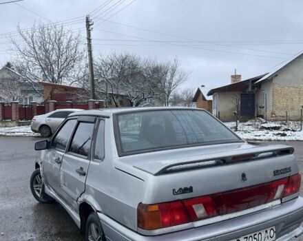 Серый ВАЗ 2115 Самара, объемом двигателя 1.6 л и пробегом 200 тыс. км за 550 $, фото 2 на Automoto.ua