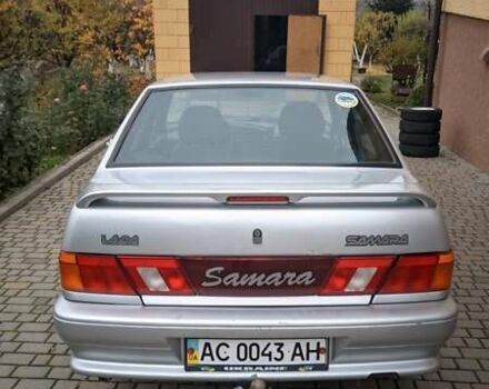 Серый ВАЗ 2115 Самара, объемом двигателя 1.6 л и пробегом 69 тыс. км за 3200 $, фото 8 на Automoto.ua