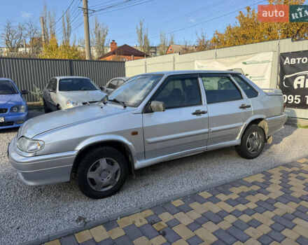 Серый ВАЗ 2115 Самара, объемом двигателя 1.6 л и пробегом 165 тыс. км за 1700 $, фото 1 на Automoto.ua