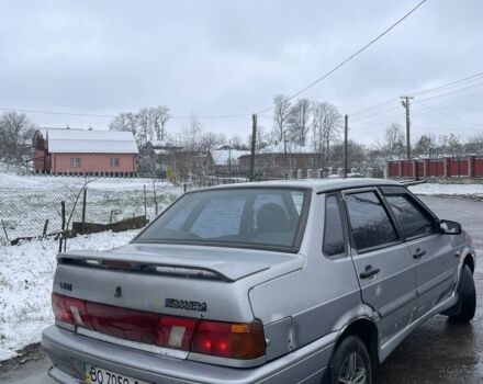 Серый ВАЗ 2115 Самара, объемом двигателя 1.6 л и пробегом 200 тыс. км за 550 $, фото 3 на Automoto.ua