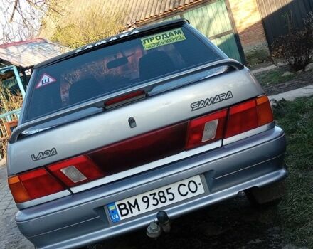 Серый ВАЗ 2115 Самара, объемом двигателя 1.6 л и пробегом 113 тыс. км за 2450 $, фото 4 на Automoto.ua