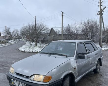 Серый ВАЗ 2115 Самара, объемом двигателя 1.6 л и пробегом 200 тыс. км за 550 $, фото 1 на Automoto.ua