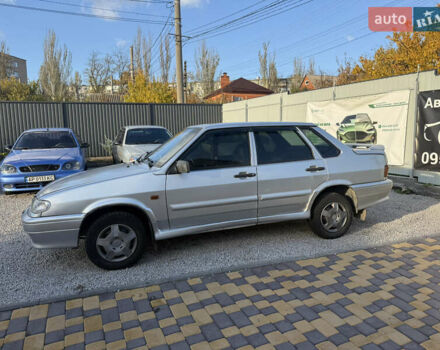 Серый ВАЗ 2115 Самара, объемом двигателя 1.6 л и пробегом 165 тыс. км за 1700 $, фото 2 на Automoto.ua
