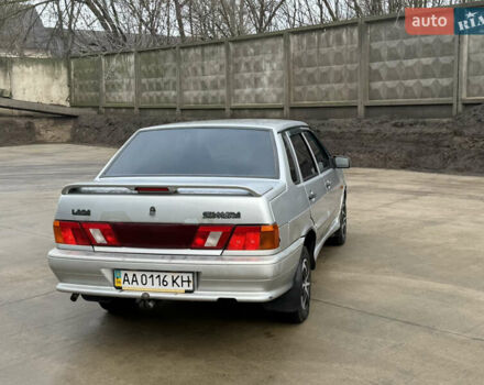 Серый ВАЗ 2115 Самара, объемом двигателя 1.6 л и пробегом 110 тыс. км за 1750 $, фото 2 на Automoto.ua