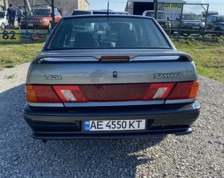 Серый ВАЗ 2115 Самара, объемом двигателя 1.6 л и пробегом 115 тыс. км за 2600 $, фото 4 на Automoto.ua