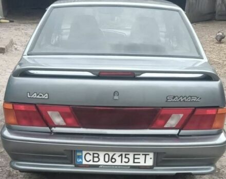 Серый ВАЗ 2115 Самара, объемом двигателя 1.6 л и пробегом 103 тыс. км за 3200 $, фото 5 на Automoto.ua