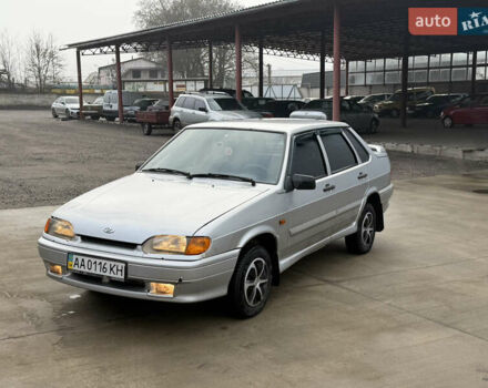 Серый ВАЗ 2115 Самара, объемом двигателя 1.6 л и пробегом 110 тыс. км за 1750 $, фото 1 на Automoto.ua