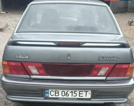 Серый ВАЗ 2115 Самара, объемом двигателя 1.6 л и пробегом 103 тыс. км за 3200 $, фото 4 на Automoto.ua