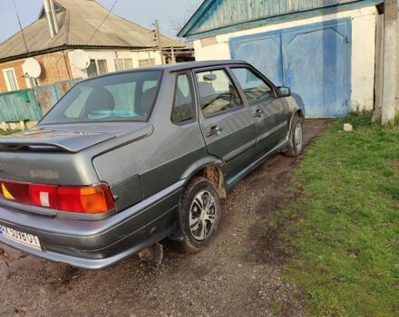 Серый ВАЗ 2115 Самара, объемом двигателя 1.6 л и пробегом 75 тыс. км за 2500 $, фото 2 на Automoto.ua