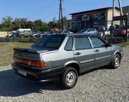 Серый ВАЗ 2115 Самара, объемом двигателя 1.6 л и пробегом 115 тыс. км за 2600 $, фото 3 на Automoto.ua