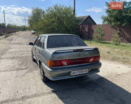 Серый ВАЗ 2115 Самара, объемом двигателя 1.6 л и пробегом 152 тыс. км за 2700 $, фото 7 на Automoto.ua