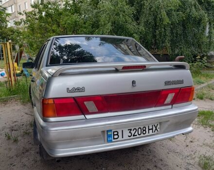 Серый ВАЗ 2115 Самара, объемом двигателя 1.6 л и пробегом 140 тыс. км за 2600 $, фото 7 на Automoto.ua