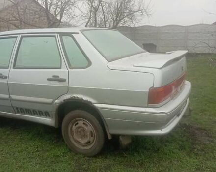 Серый ВАЗ 2115 Самара, объемом двигателя 1.6 л и пробегом 150 тыс. км за 1450 $, фото 4 на Automoto.ua
