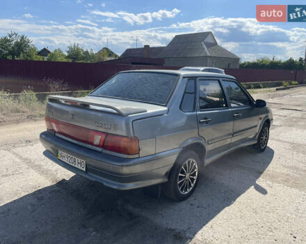 Серый ВАЗ 2115 Самара, объемом двигателя 1.6 л и пробегом 152 тыс. км за 2700 $, фото 6 на Automoto.ua