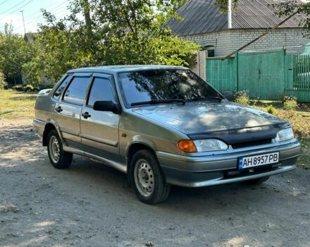 Серый ВАЗ 2115 Самара, объемом двигателя 1.6 л и пробегом 164 тыс. км за 3100 $, фото 2 на Automoto.ua