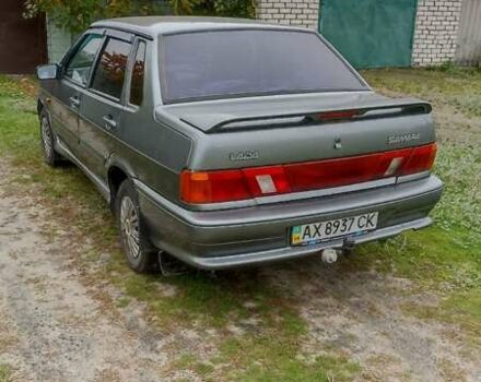 Серый ВАЗ 2115 Самара, объемом двигателя 1.6 л и пробегом 175 тыс. км за 1750 $, фото 4 на Automoto.ua