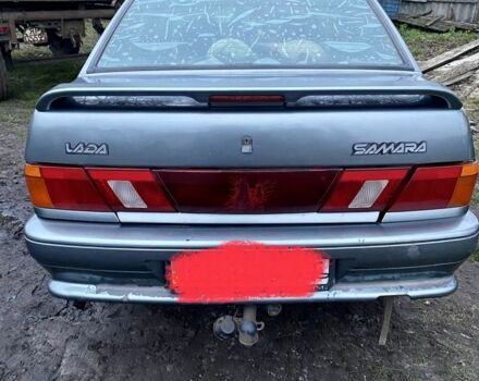 Серый ВАЗ 2115 Самара, объемом двигателя 1.6 л и пробегом 294 тыс. км за 3000 $, фото 7 на Automoto.ua