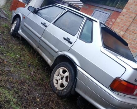 Серый ВАЗ 2115 Самара, объемом двигателя 1.6 л и пробегом 168 тыс. км за 1800 $, фото 4 на Automoto.ua