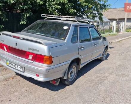 Серый ВАЗ 2115 Самара, объемом двигателя 1.6 л и пробегом 117 тыс. км за 2100 $, фото 2 на Automoto.ua