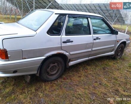 Серый ВАЗ 2115 Самара, объемом двигателя 1.6 л и пробегом 150 тыс. км за 1900 $, фото 1 на Automoto.ua