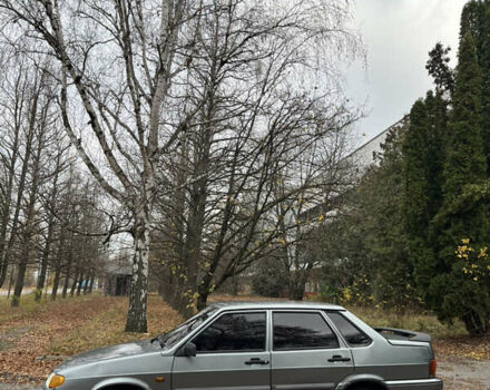 Серый ВАЗ 2115 Самара, объемом двигателя 1.6 л и пробегом 320 тыс. км за 1700 $, фото 1 на Automoto.ua