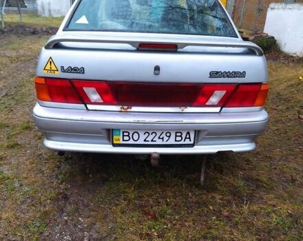 Серый ВАЗ 2115 Самара, объемом двигателя 1.6 л и пробегом 150 тыс. км за 1900 $, фото 3 на Automoto.ua