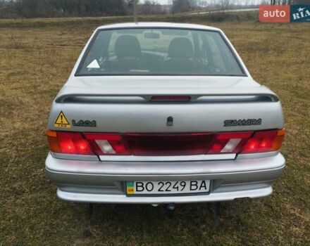 Серый ВАЗ 2115 Самара, объемом двигателя 1.6 л и пробегом 150 тыс. км за 2250 $, фото 1 на Automoto.ua