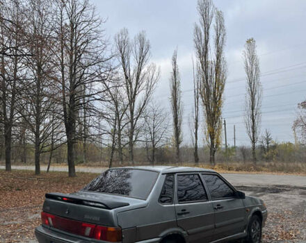 Серый ВАЗ 2115 Самара, объемом двигателя 1.6 л и пробегом 320 тыс. км за 1700 $, фото 4 на Automoto.ua