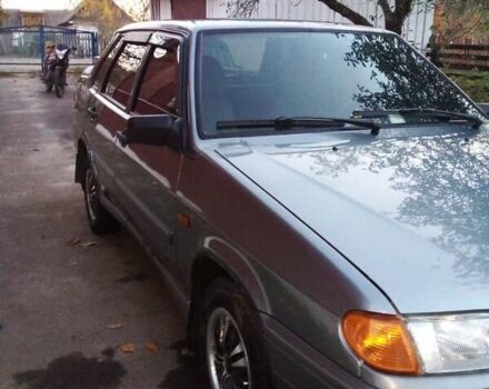 Серый ВАЗ 2115 Самара, объемом двигателя 1.6 л и пробегом 140 тыс. км за 4200 $, фото 7 на Automoto.ua