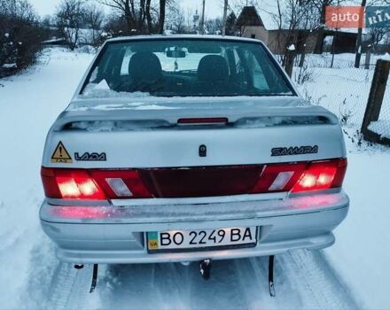 Серый ВАЗ 2115 Самара, объемом двигателя 1.6 л и пробегом 153 тыс. км за 2250 $, фото 4 на Automoto.ua