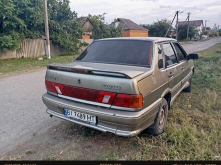Серый ВАЗ 2115 Самара, объемом двигателя 1.5 л и пробегом 369 тыс. км за 1189 $, фото 1 на Automoto.ua