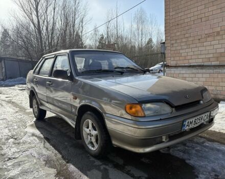 Серый ВАЗ 2115 Самара, объемом двигателя 1.5 л и пробегом 170 тыс. км за 1650 $, фото 1 на Automoto.ua