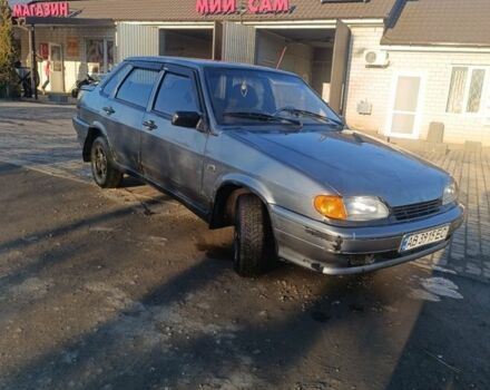 Серый ВАЗ 2115 Самара, объемом двигателя 1.5 л и пробегом 364 тыс. км за 1200 $, фото 1 на Automoto.ua