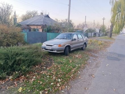 Серый ВАЗ 2115 Самара, объемом двигателя 1.5 л и пробегом 180 тыс. км за 1600 $, фото 1 на Automoto.ua